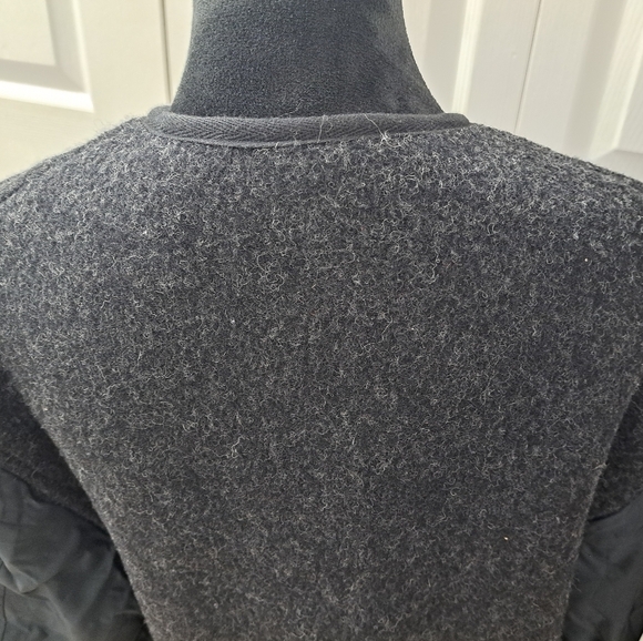 NWT DKNY Pure 100% Wool Jacket/Coat Insert With Hidden Snaps Size M - Picture 3 of 10